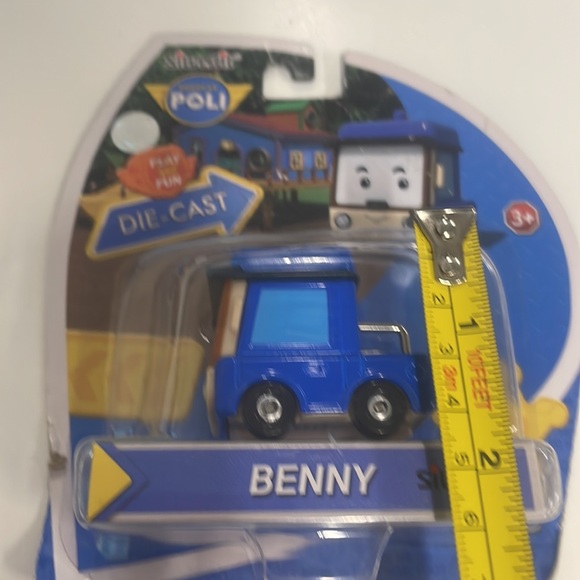 Robocar Poli Die-cast Series : Benny Little Car Figure Handheld Toy Genuine - Picture 7 of 7